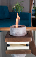 The Koldron- Concrete Personal Bonfire, Table Top Fire Pit.