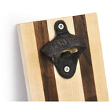 Chicago Flag Maple and Cherry Bottle Opener